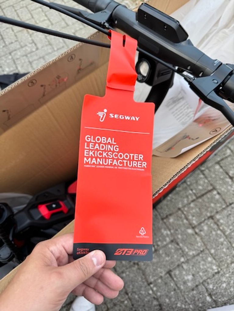 Segway mit Eigenlob Segway mit Eigenlob