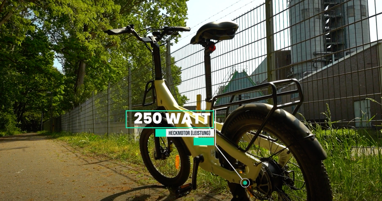 Motor beim Heybike EC Compact Sport Motor beim Heybike EC Compact Sport
