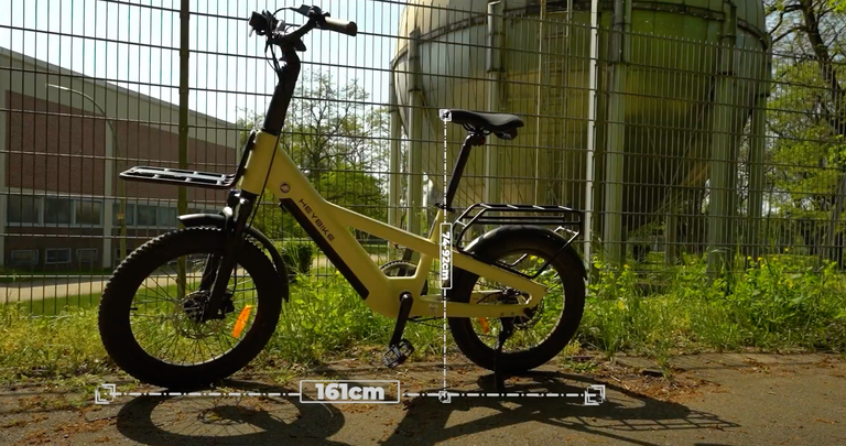 Heybike EC Compact Sport Maße Heybike EC Compact Sport Maße