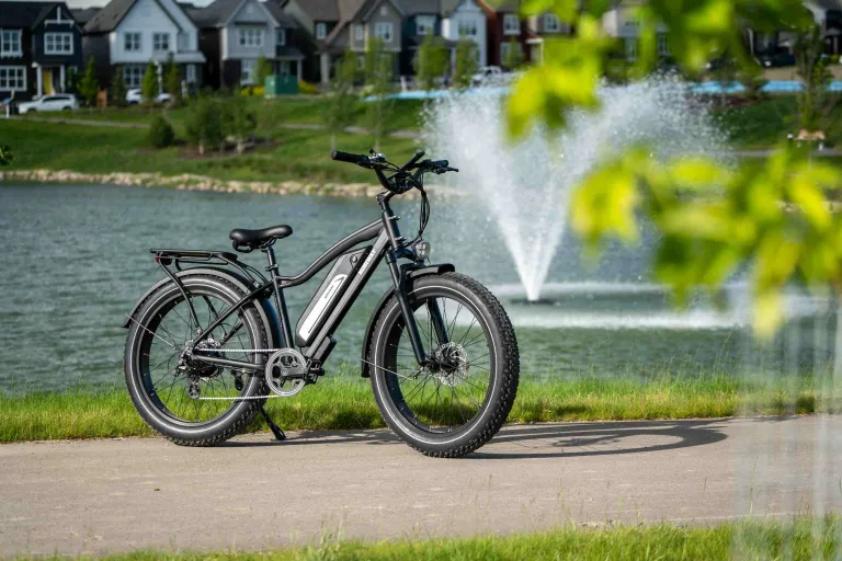 Himiway Cruiser vor einem See Himiway Cruiser vor einem See
