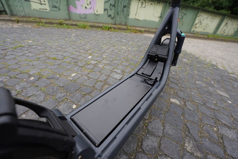 Egret GT mit offenem Akku