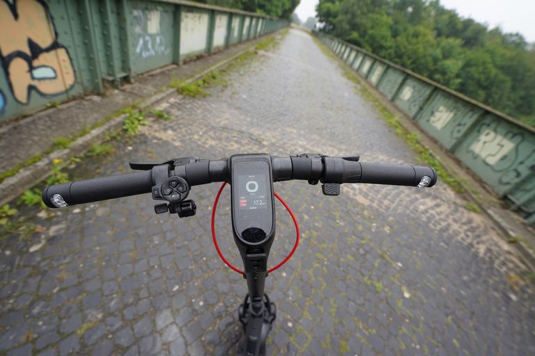 Die Blinker des Segway Max G3D sind hell und gut zu erkennen