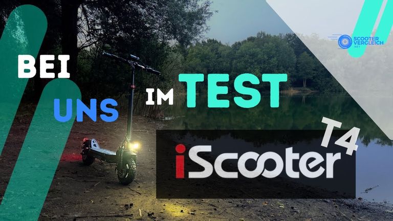 iScooter T4 im Test: Was taugt der E-Scooter mit Straßenzulassung wirklich?