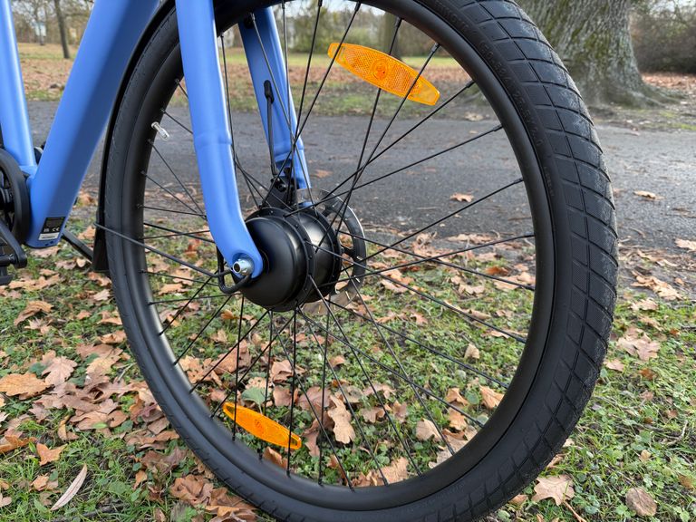 Vorderrad Narbenmotor beim VanMoof S6