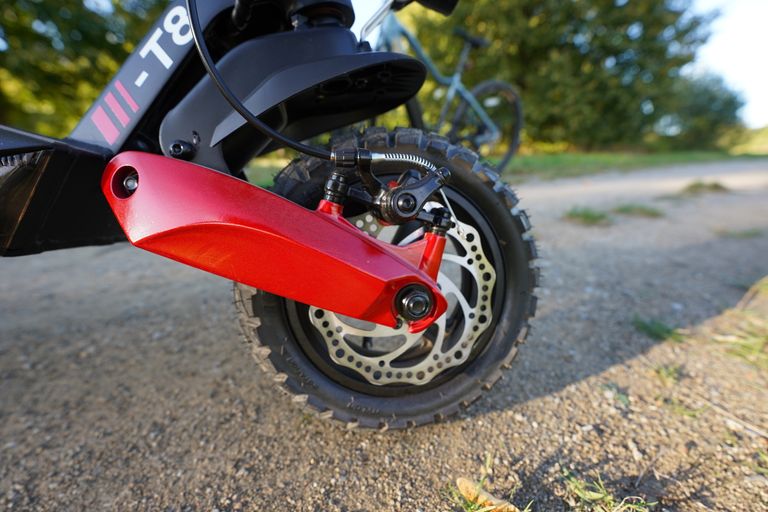 iScooter T8 Heckfederung