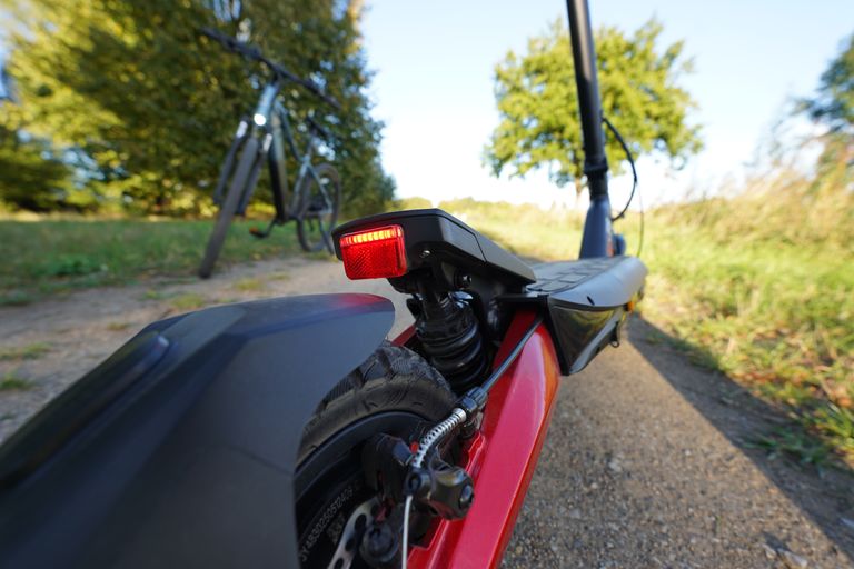 Rücklicht am iScooter T8