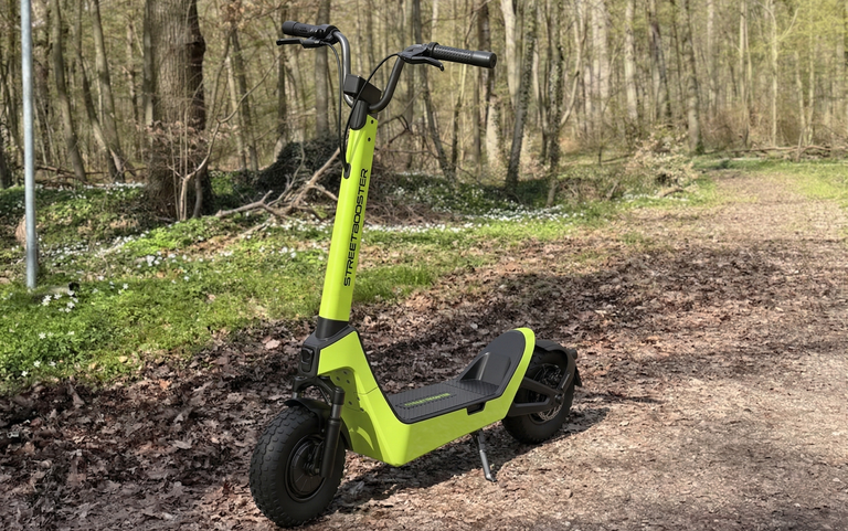 STREETBOOSTER Pollux im Test bei der Waldfahrt