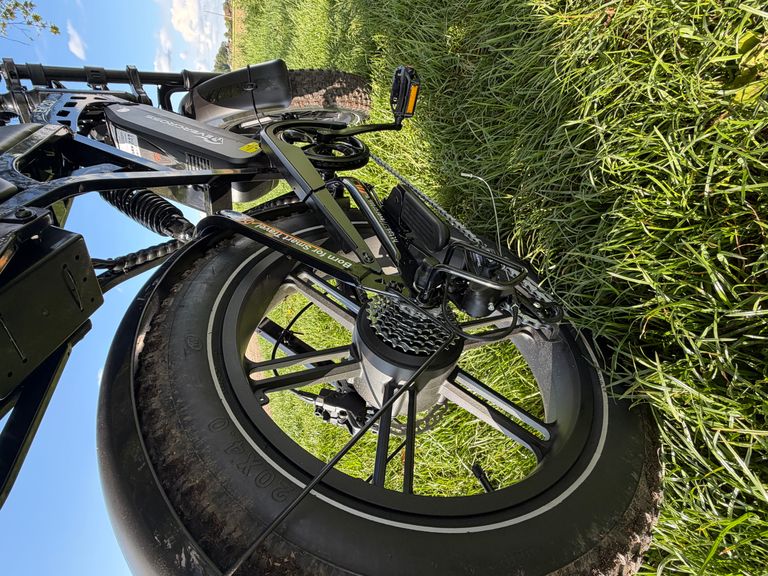 Der Nabenmotor des EK20 sorgt für ordentliche Beschleunigung