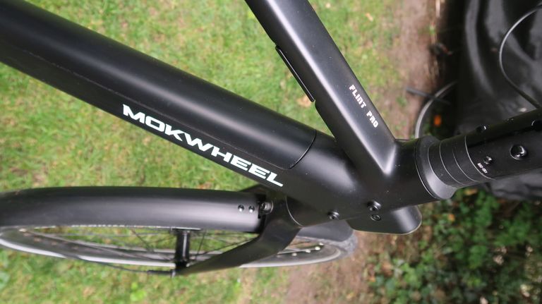 Akku im Unterrohr des Mokwheel Flint Pro