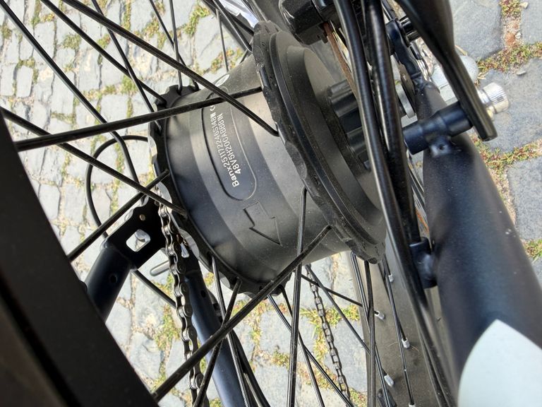 Nabenmotor des Touroll S2 Pro im Hinterrad