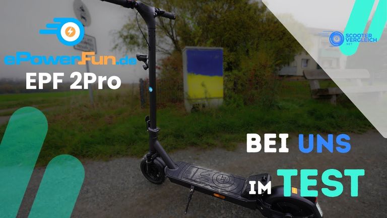 EPF 2 Pro Test 2025 – Lohnt sich der neue E-Scooter wirklich?